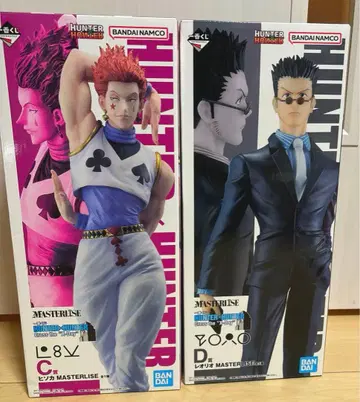 HUNTER x HUNTER 히소카 레오리오 피규어 세트 덤 포함