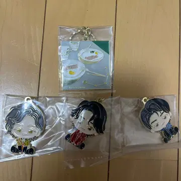 Mrs. GREEN APPLE 미세스 제일복권 F상 메탈 참 4개 세트