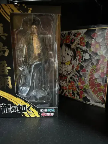 용과 같이 굿즈 특전 포함 피규어 DIGSTA 마지마 고로