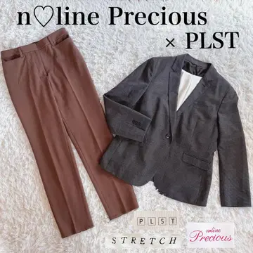 컨디션 최상 에누라인 프레셔스 플라스테 세트 코디 빅 사이즈 가을/겨울