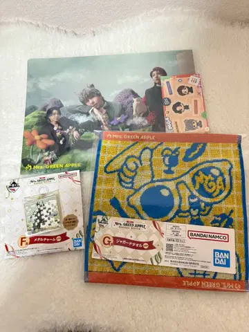 미세스 그린애플 제일복권 메탈 참 외 3종 세트