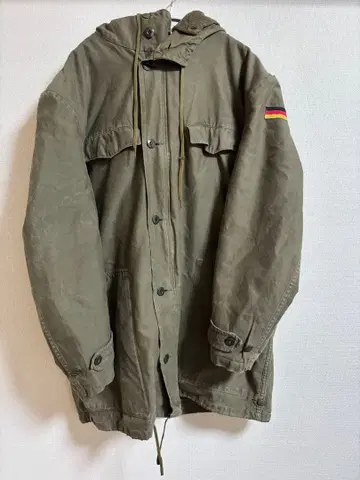 [ 독일군 ] 80s 필드 후드티 모즈 코트 밀리터리 해외 구제 의류