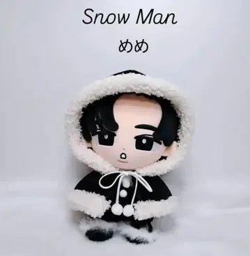 스노우 칠 칠 누이 Snow Man 판초