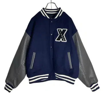 XLARGE 바시티 자켓 네이비 M 사이즈