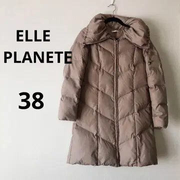 ELLE PLANETE 엘르 플래닛 다운 코트 베이지 M