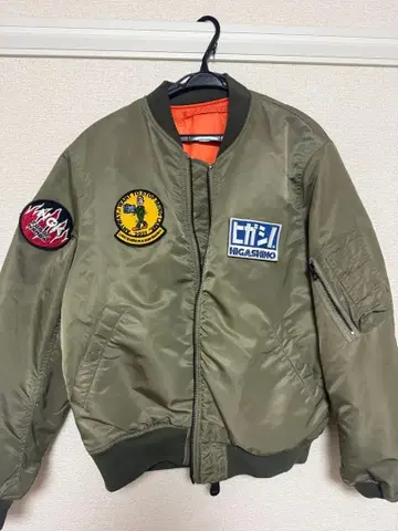 히가시노 HIGASINO MA-1 자켓 M 사이즈