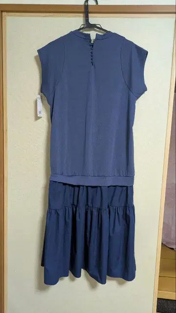 BEAMS HEART 도킹 티어드 원피스