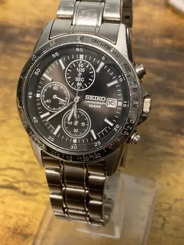 SEIKO 크로노그래프 7t92-0dw0 작동품