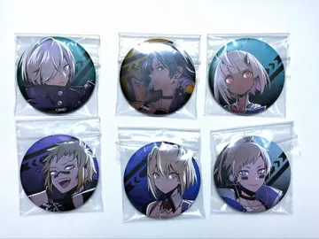 GOD EATER (갓 이터) 3 캔뱃지 6개 세트