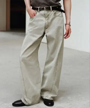 xs 사이즈 시착만 한 상품 wym 데님