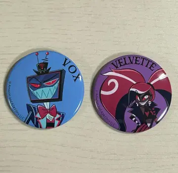 복스&벨벳 캔 배지