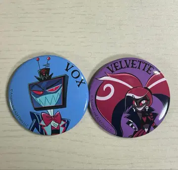 복스&벨벳 캔 배지