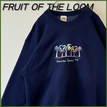 프룻 오브 더 룸 FRUIT OF THE LOOM 자수 맨투맨