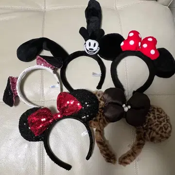 디즈니 캐릭터 머리띠 세트