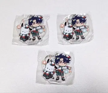 비밀의 아이프리 산리오 캐릭터즈 아크릴 키링 스바루 3점