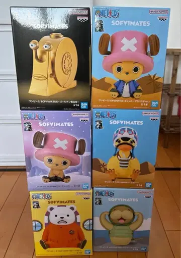 원피스 피규어 묶음 판매 6개