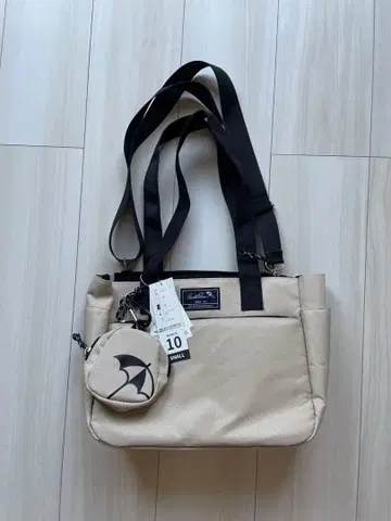 미사용 새상품 아놀드 파머 10 포켓 토트 베이지 파우치 포함