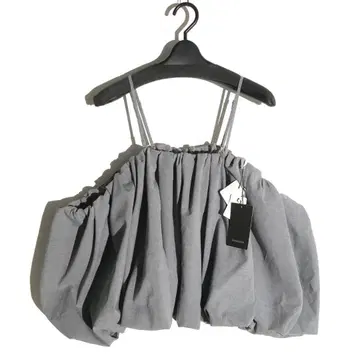 택 포함 새상품 anuans 볼륨 벌룬 상의 아뉴앙스