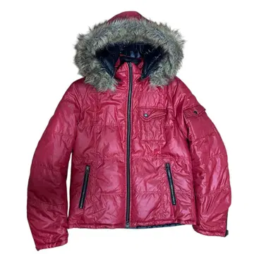 archive 짧은 기장 자켓 충전솜 광택 에나멜 y2k 헤이세이 00s