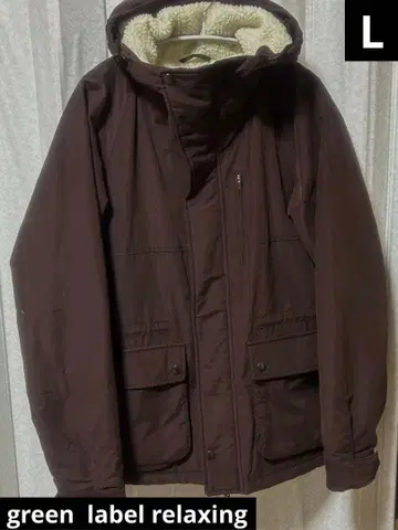 코튼 나일론 보아 마운틴 파카