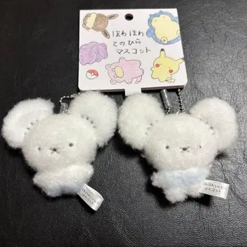 포켓몬 센터 한정판 택 포함 솜사탕 손바닥 마스코트 와카네즈미