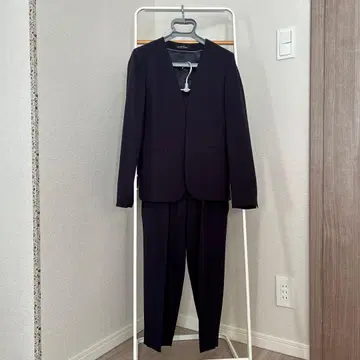 green label relaxing 네이비 수트 40