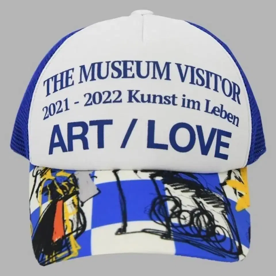 THE MUSEUM VISITOR キャップ Jon Burgerman The Museum Visitor X John Burger Man Pinky Winky & Charlie Ball