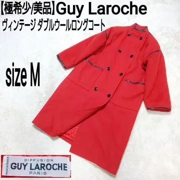 [ 극레어/새상품급 ] Guy Laroche 더블 울 롱 코트 맥시 길이