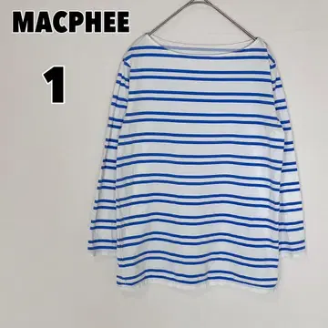 MACPHEE 맥피 (1) 보더 티셔츠 투모로우랜드