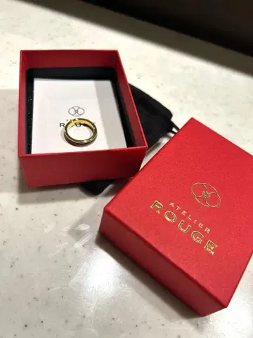 ATELIER ROUGE 채대 9호 Burgundy x Gold 한정판