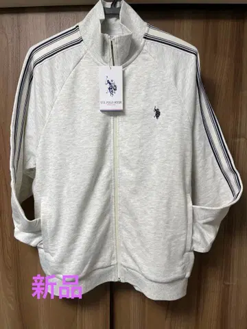 US POLO ASSN. 스트라이프 집업 자켓