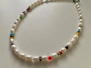 새상품급 베네치아 펄 목걸이 ALY