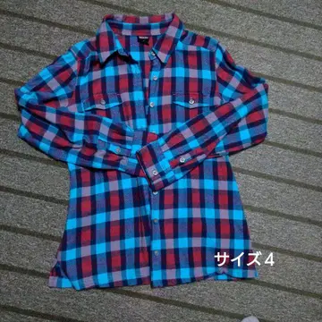 patagonia 여성용 체크 셔츠 사이즈 4