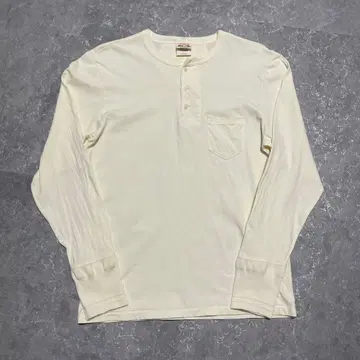 글래드핸드 헨리넥 롱T 화이트 M 사이즈