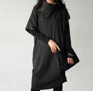 안티쿠아 스트라이프 어시멘틀리 원피스