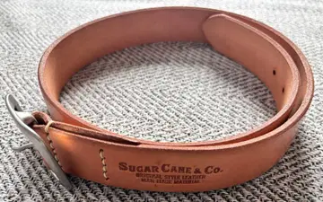 SUGAR CANE GARRISON LEATHER BELT size32