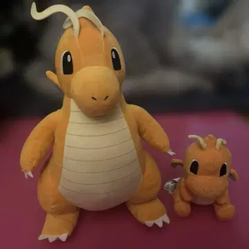 포켓몬스터 망나뇽 봉제 인형