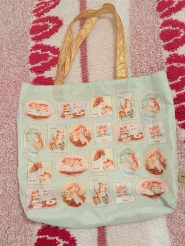 프랑슈리페 고양이 도감 리버서블 토트백