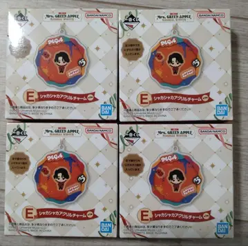 Mrs. GREEN APPLE 아크릴 참 E 모델 4개 세트