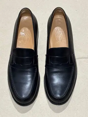 J.M. 웨스턴 180 로퍼 7.5 C 블랙