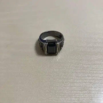 블랙 라벨 반지 블랙