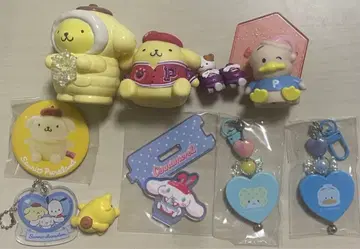 산리오 피규어 폼폼푸딩 시나모롤 페클 마루모후비요리