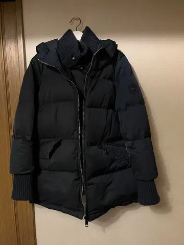 TOMMY HILFIGER 네이비 다운 자켓 M