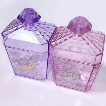 키키라라 제일복권 소품함 2종 세트 핑크 퍼플 보라색