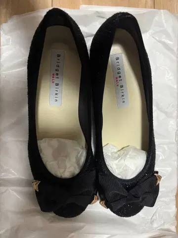 Bridget Birkin 블랙 플랫슈즈 22.5cm