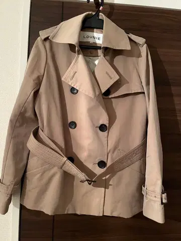 LOUNIE 베이지 트렌치코트