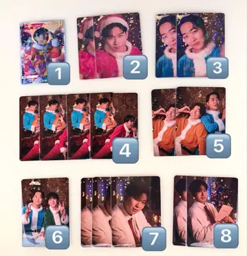 니시코리 크리스마스 랜덤 트레이딩 카드