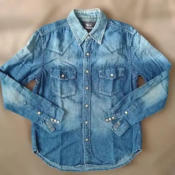 R.H. VINTAGE 데님 셔츠 론 헤르만 라이트 블루 M