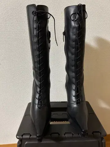 COMEX 가죽 레이스업 부츠 아무로 나미에 애용 미사용 새상품