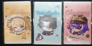 원신 한국 바커스 구미 콜라보 카드 리오세슬리 슈브르즈 나비아